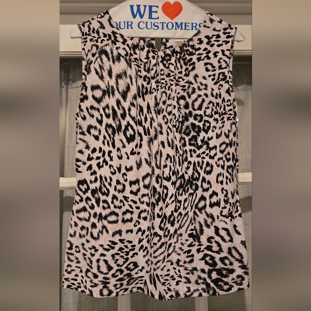 Calvin Klein Leopard Patterned Top